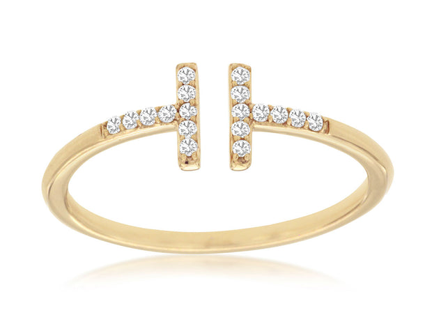 Diamond Fashion Ring in 14 kt Yellow Gold