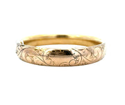 Antique Gold Filled Bangle Bracelet