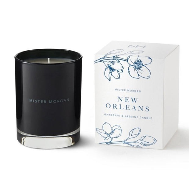 New Orleans Candle in Gardenia and Jasmine Scent
