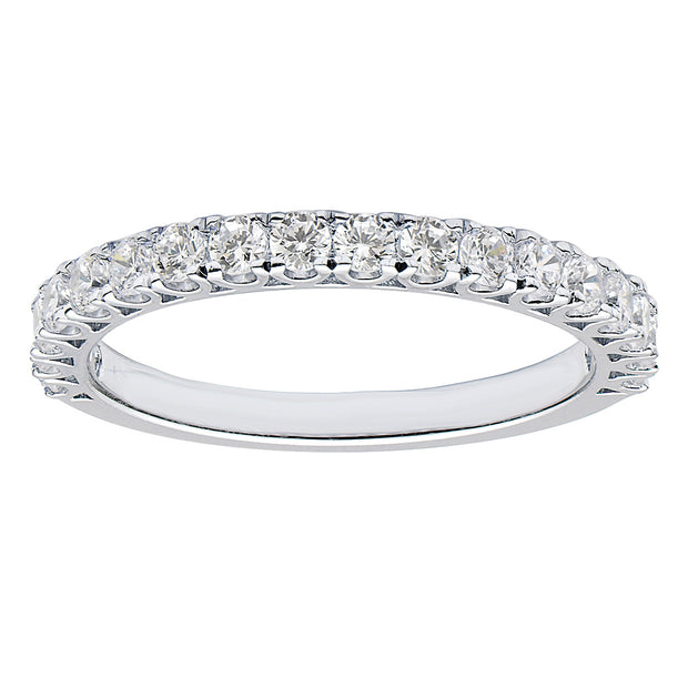 Diamond Band with .52 carats of Diamonds in 18 kt white gold