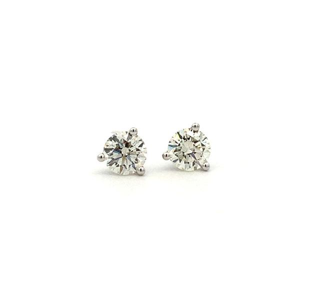 1.01 carat Diamond Stud Earrings